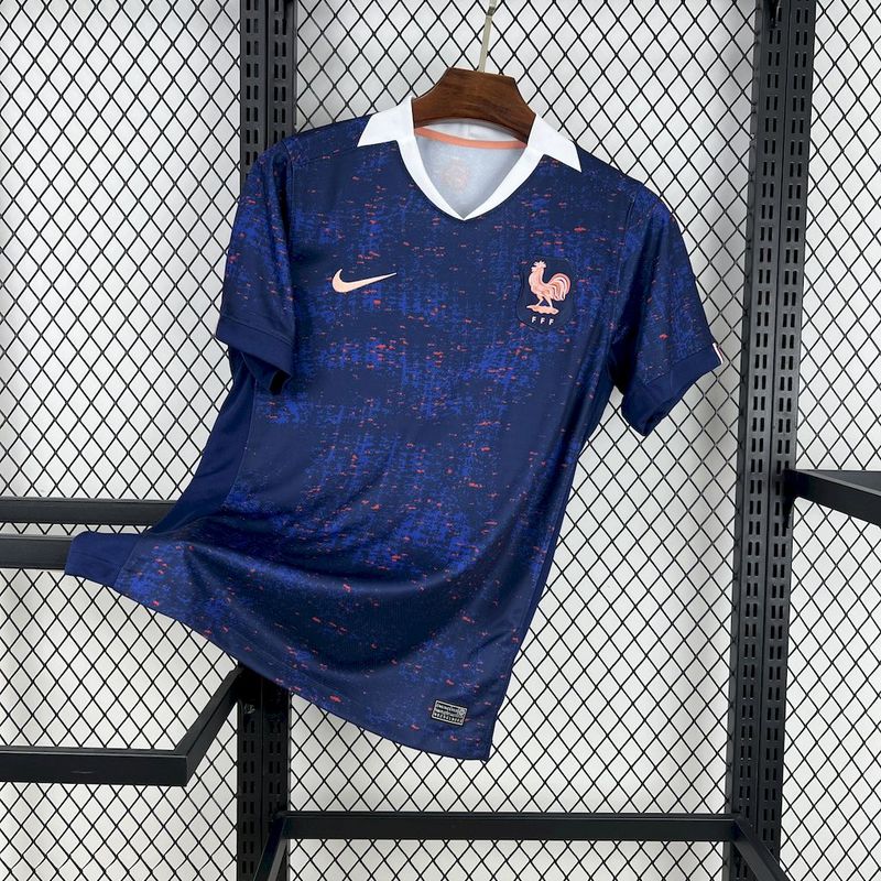 2025 France Home Soccer Fan Jersey