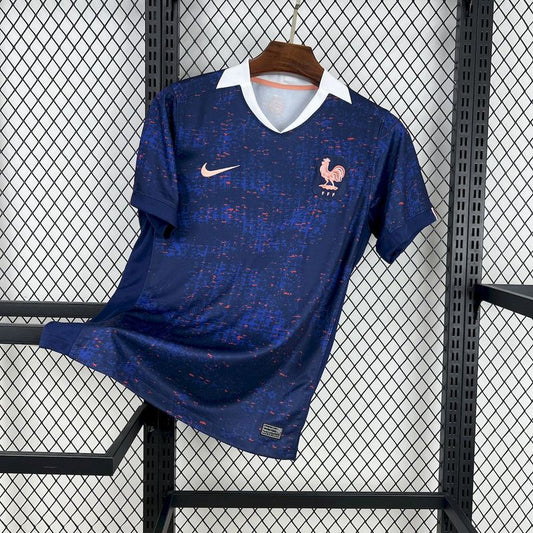 2025 France Home Soccer Fan Jersey