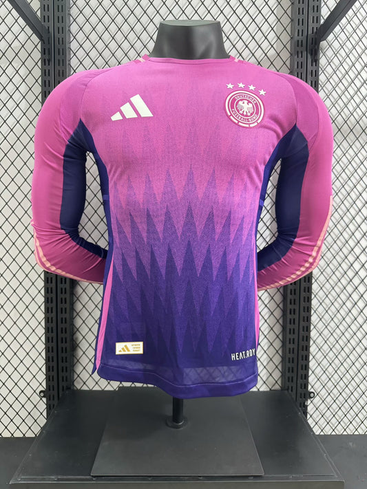 2024 Germany Away Long Sleeve Player Verson Fan Jersey