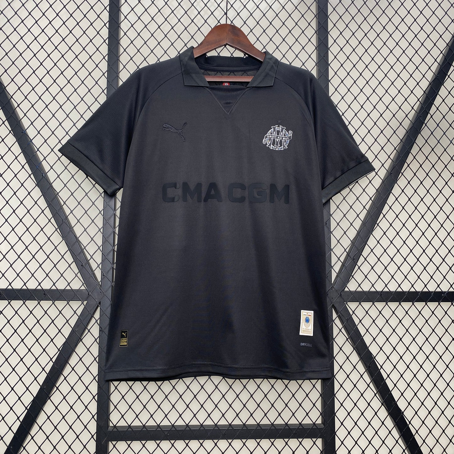 24/25 Marseille Special Edition Black Soccer Fan Jersey