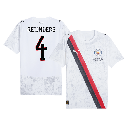 REIJNDERS #4 Manchester City KidSuper Soccer Jersey 2025/26 Club World Cup