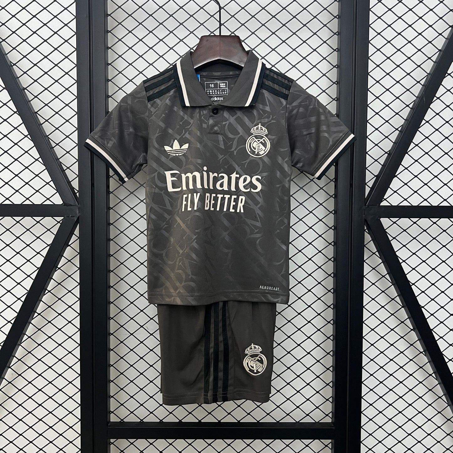 24/25 Real Madrid third away game Kids Fan Jersey