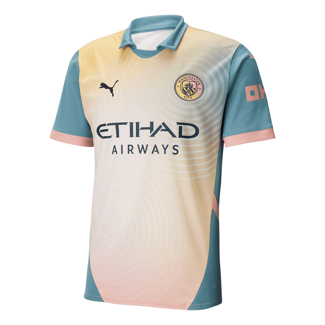 Manchester City Fourth Away Soccer Jersey 2024/25 Definitely City