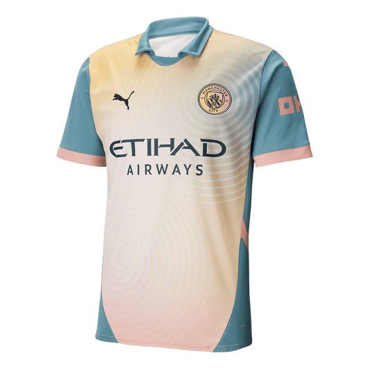 Manchester City Fourth Away Soccer Jersey 2024/25 Definitely City