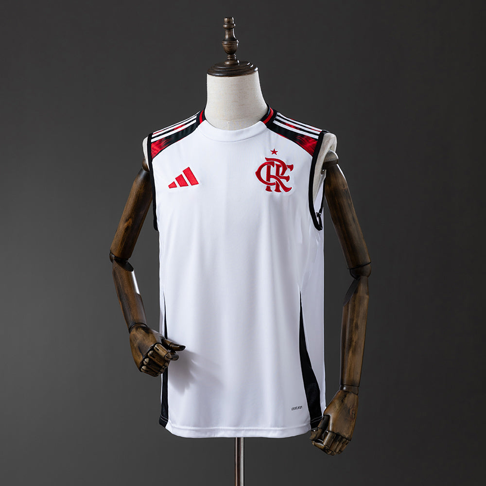 25/26 Flamengo Away Vest Sleeveless football Fan Jersey