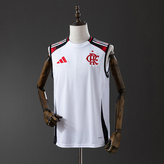 25/26 Flamengo Away Vest Sleeveless football Fan Jersey