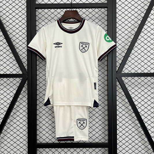 25/26 West Ham United away Kids Fan Jersey