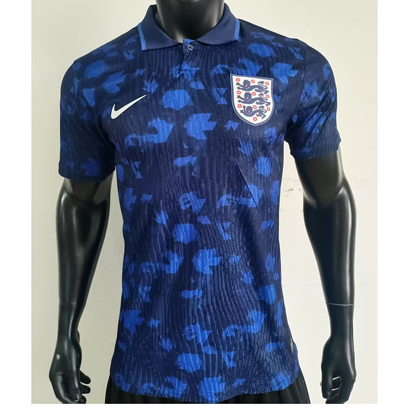 2025 England dark blue POLO Stadium Jersey