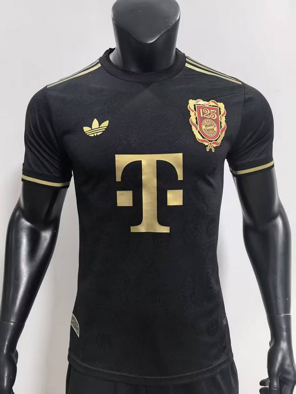25/26 Bayern Munich 125th anniversary black player Fan Jersey