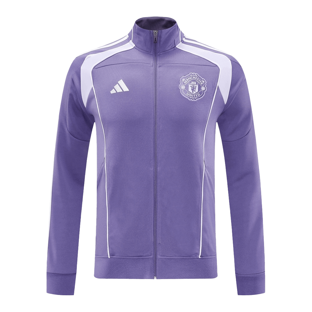 Manchester United Track Jacket 2025/26 Purple