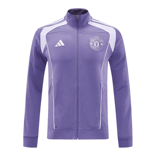 Manchester United Track Jacket 2025/26 Purple