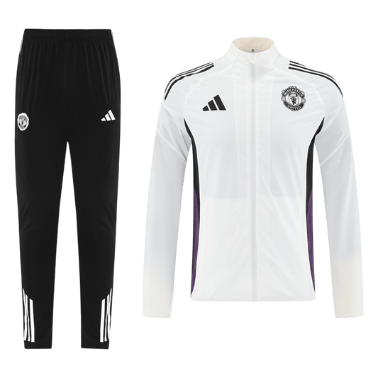 Manchester United Tracksuit 2025/26 White