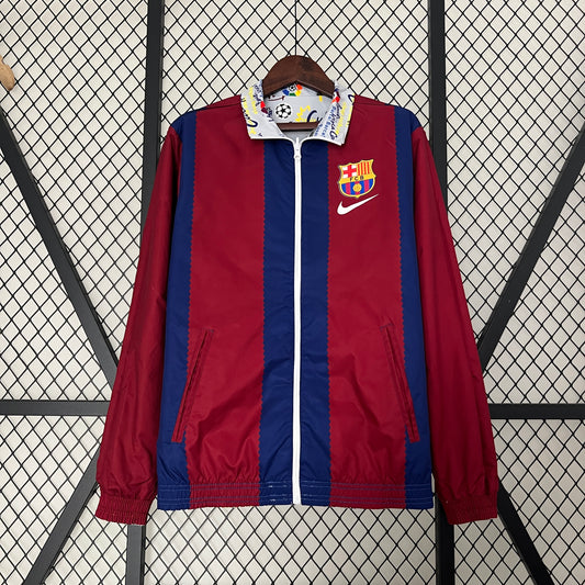 23/24 Barcelona Trench Coat Reversible Windbreaker