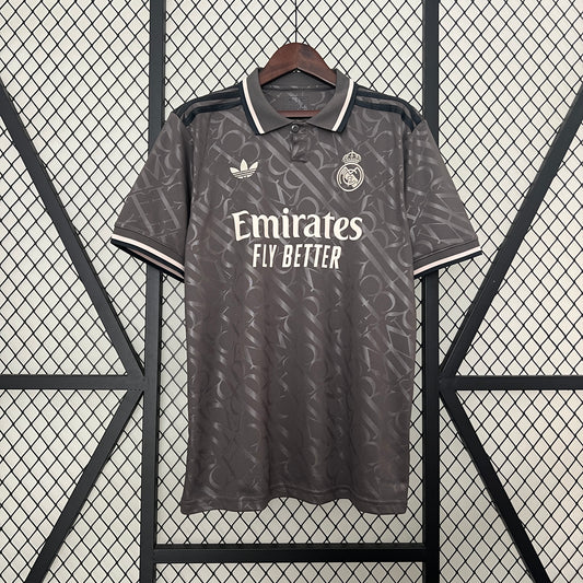 24/25 Real Madrid third away Soccer Fan Jersey