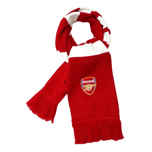 Arsenal Soccer knitting Scarf Red-White