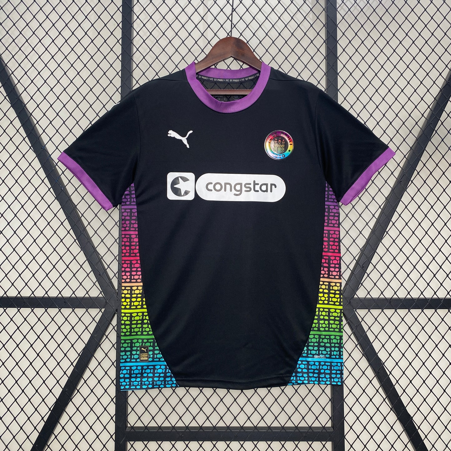 24/25 St. Pauli three away games Soccer Fan Jersey