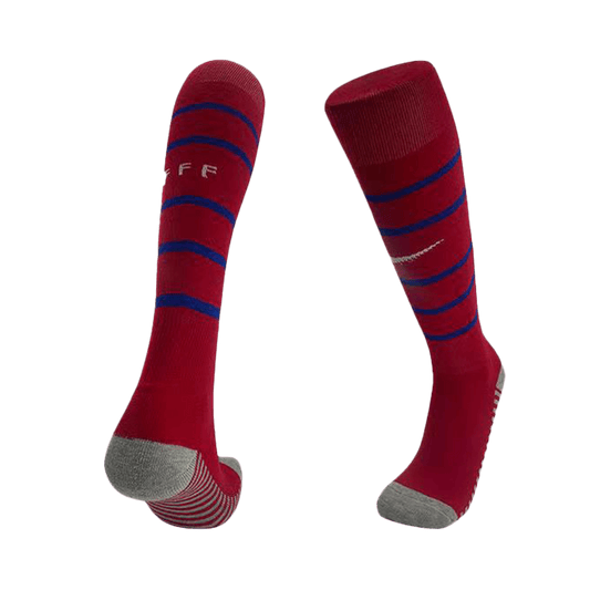 France Home Soccer Socks 2024