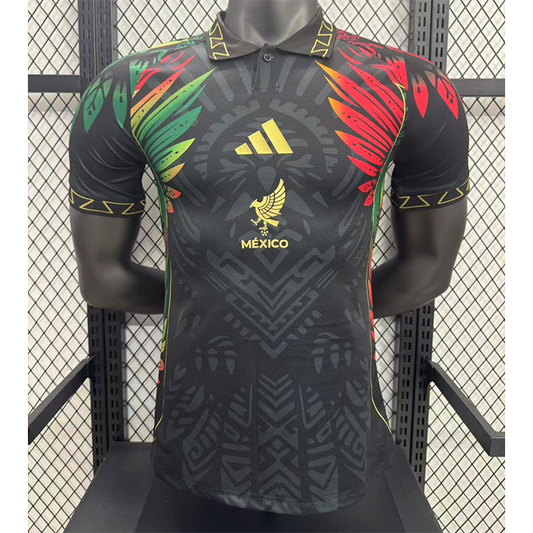 2025 Mexico Black Lapel Special Edition Stadium Jersey