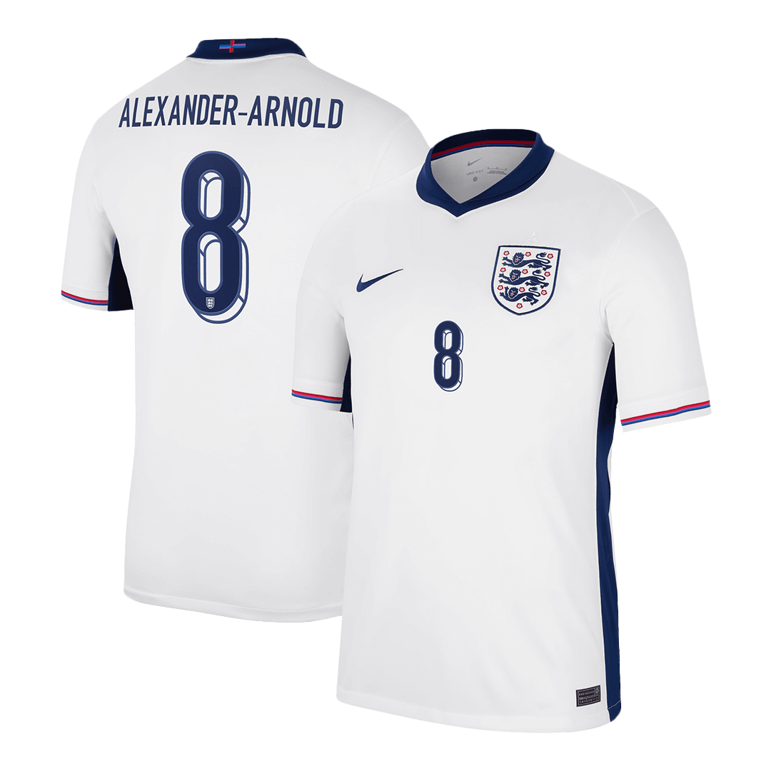 ALEXANDER/ARNOLD #8 England Home Soccer Jersey EURO 2024