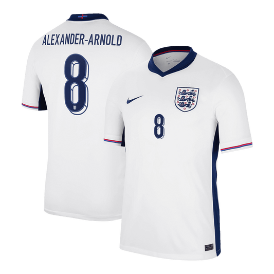 ALEXANDER/ARNOLD #8 England Home Soccer Jersey EURO 2024
