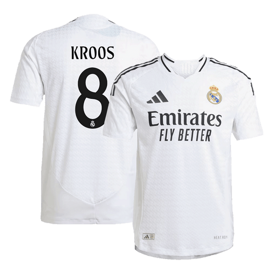 KROOS #8 Real Madrid Home Premium Soccer Jersey 2024/25