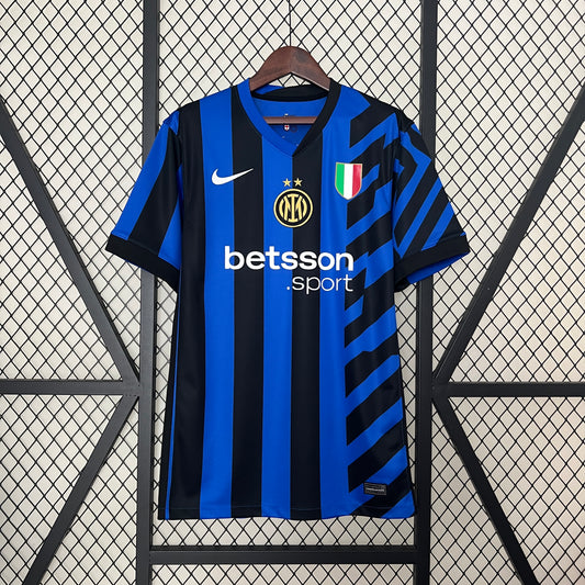24/25 Inter Milan Home Soccer Fan Jersey