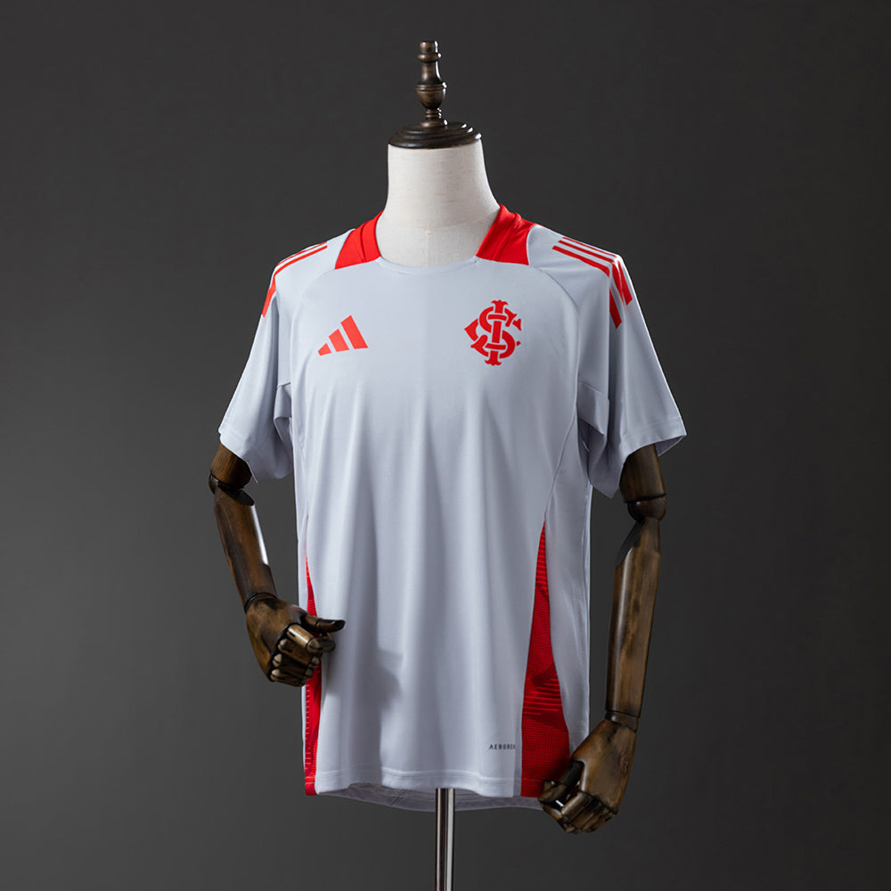 25/26 Internacional Training White Soccer Fan Jersey