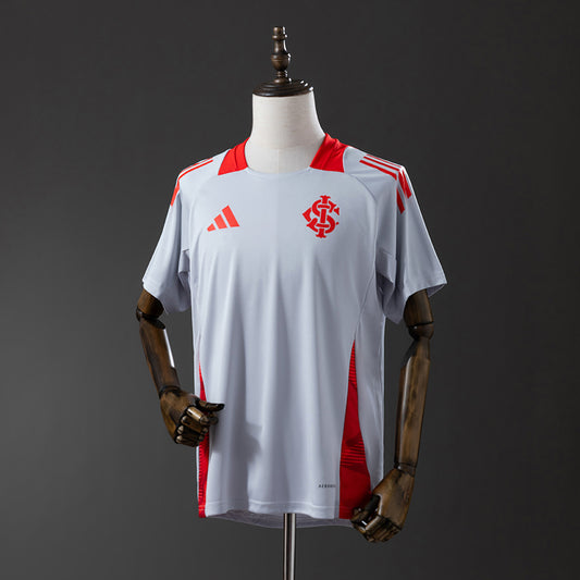 25/26 Internacional Training White Soccer Fan Jersey