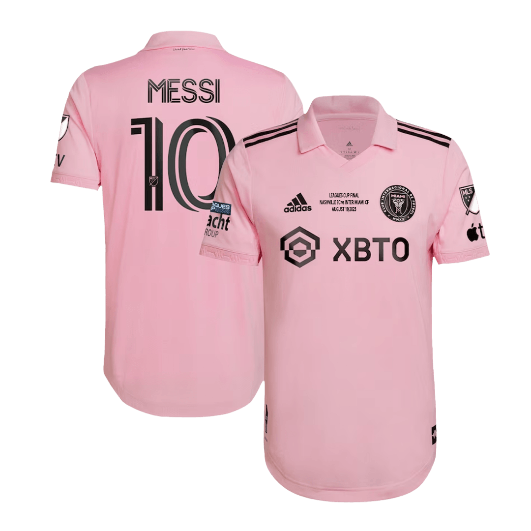 MESSI #10 Inter Miami CF Home Premium Soccer Jersey 2023 Leagues Cup Final