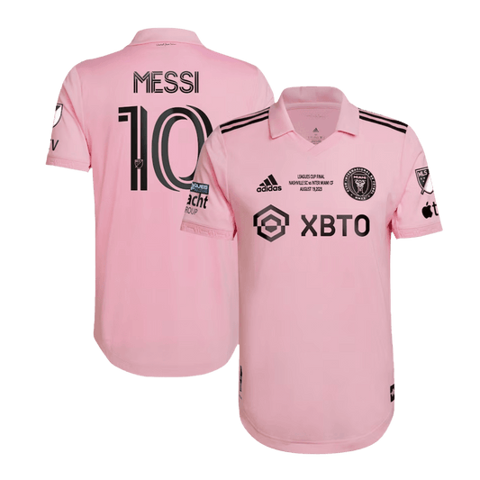 MESSI #10 Inter Miami CF Home Premium Soccer Jersey 2023 Leagues Cup Final