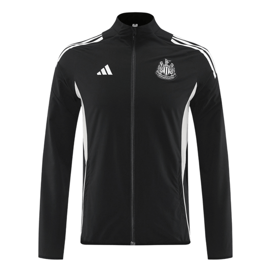 Newcastle United Windbreaker Jacket 2025/26 Black