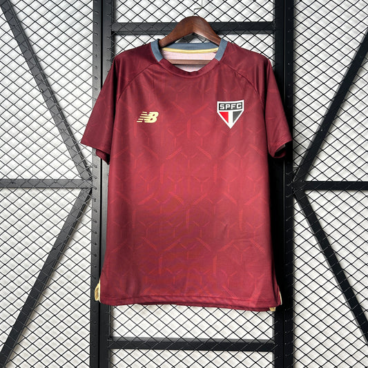 25/26 Sao Paulo Training Clothes soccer Fan Jersey