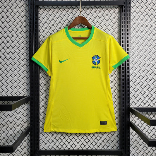 2023 Brazil Home Women Women-s Soccer Fan Jersey