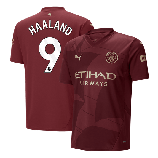 HAALAND #9 Manchester City Third Away Soccer Jersey 2024