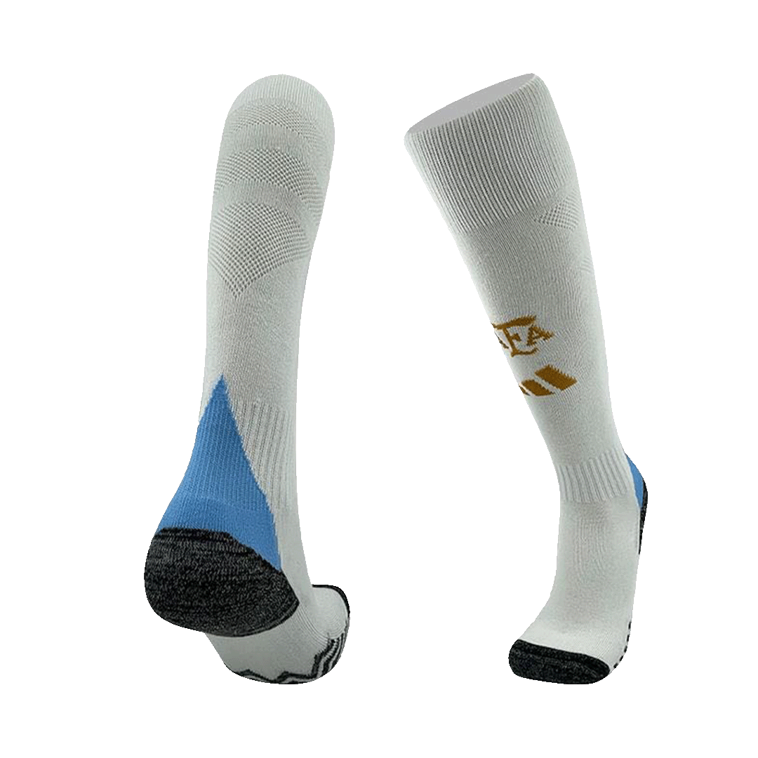 Argentina Home Soccer Socks 2024 Kids