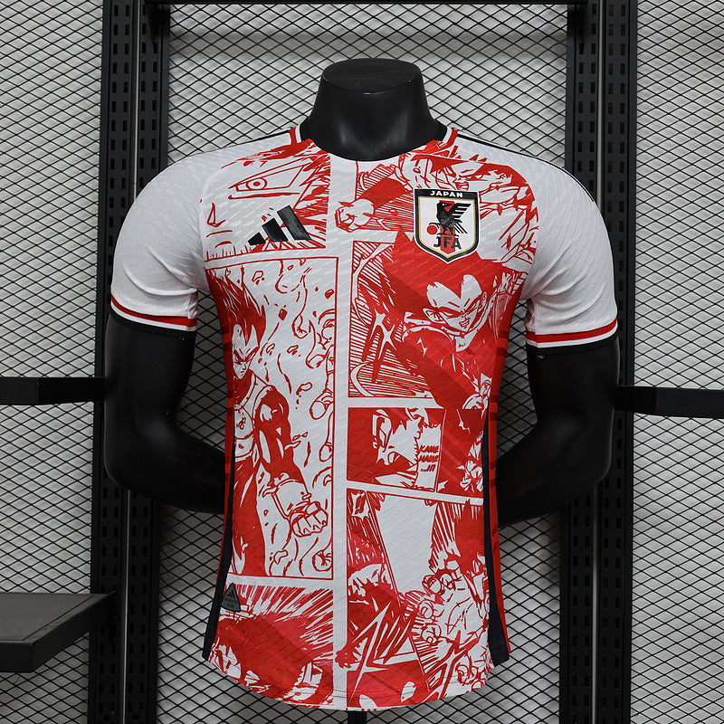 2024 Japan red and white dragon ball Stadium Jersey
