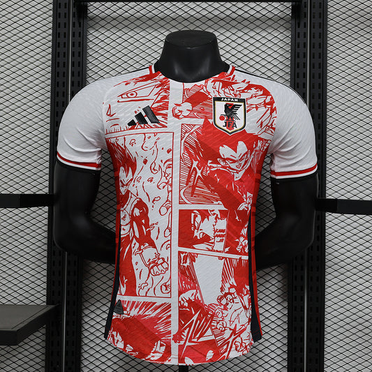 2024 Japan red and white dragon ball Stadium Jersey