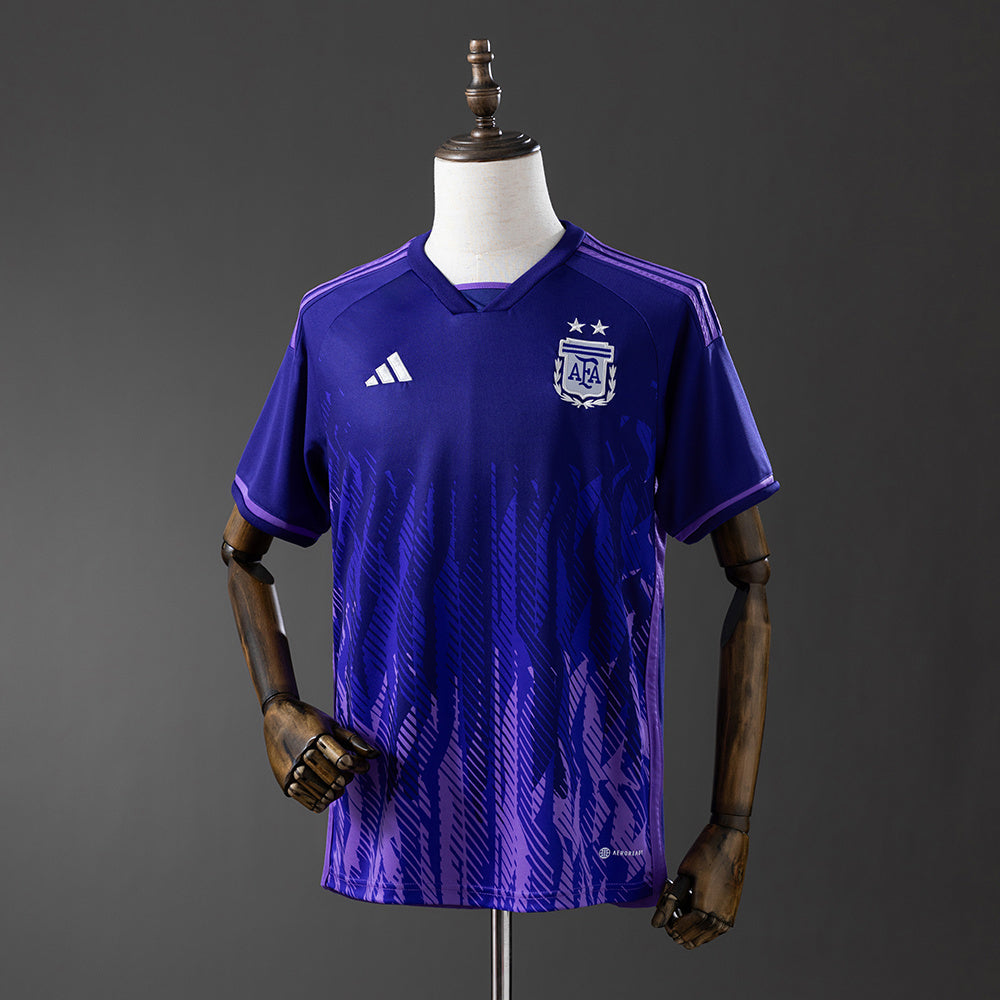 2022 Argentina World Cup away Soccer Fan Jersey