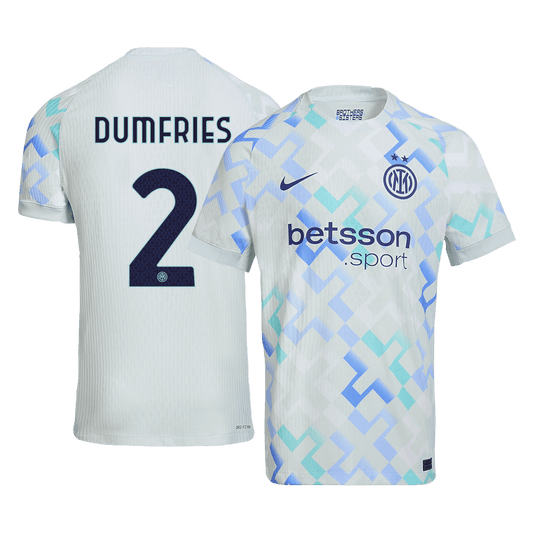 DUMFRIES #2 Inter Milan Away Premium Soccer Jersey 2025/26