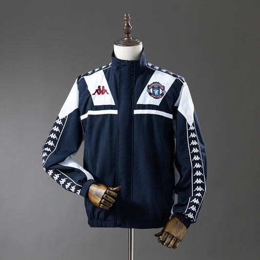 25/26 Manchester United Blue Windbreaker