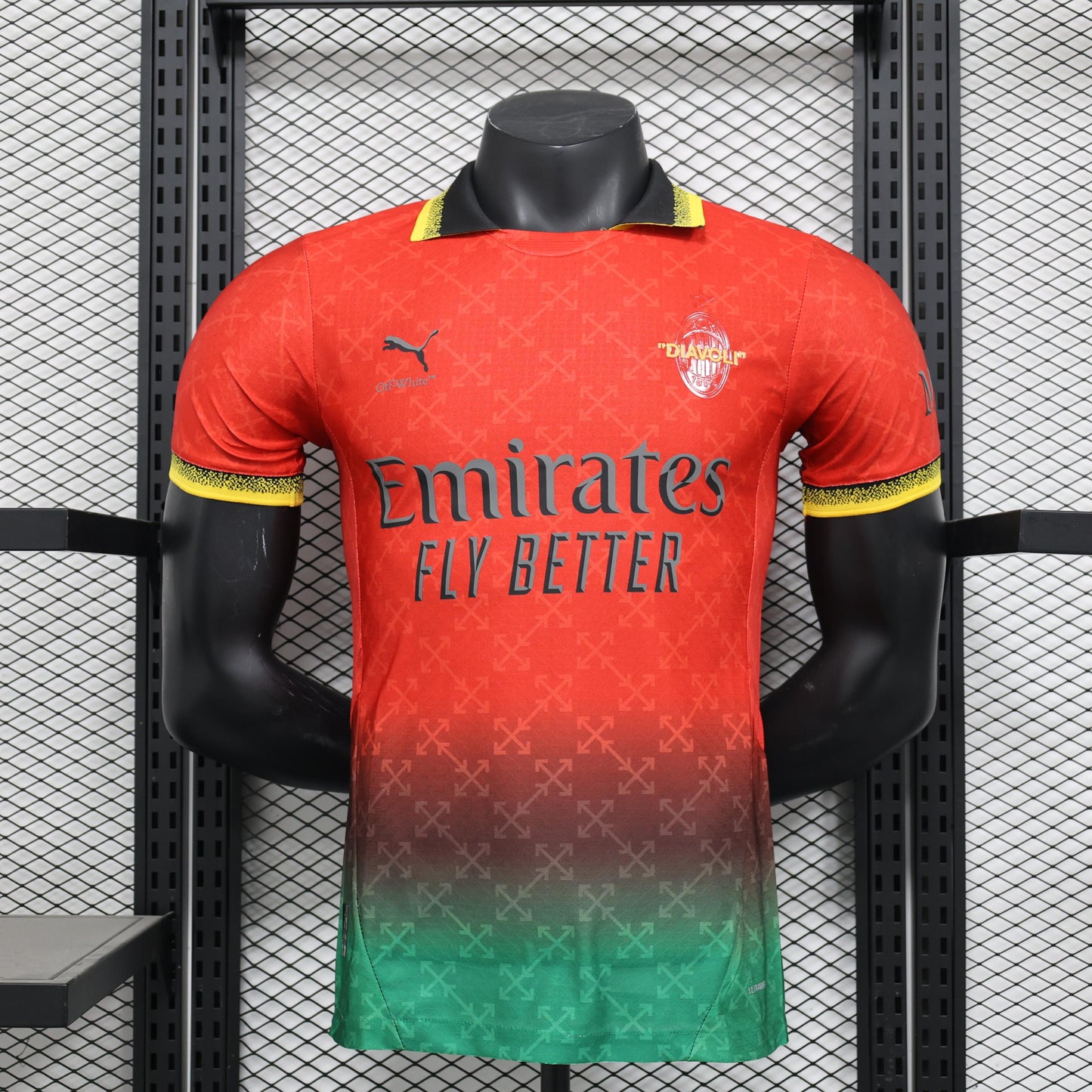 25/26 AC Milan Special Edition orange Stadium Jersey