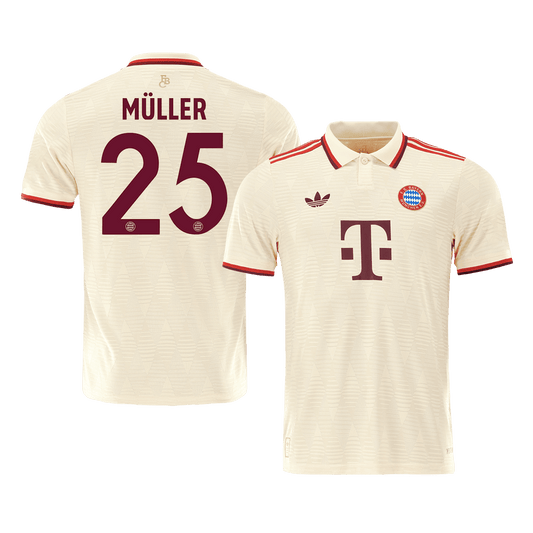MULLER #25 Bayern Munich Third Away Premium Soccer Jersey 2024 UCL