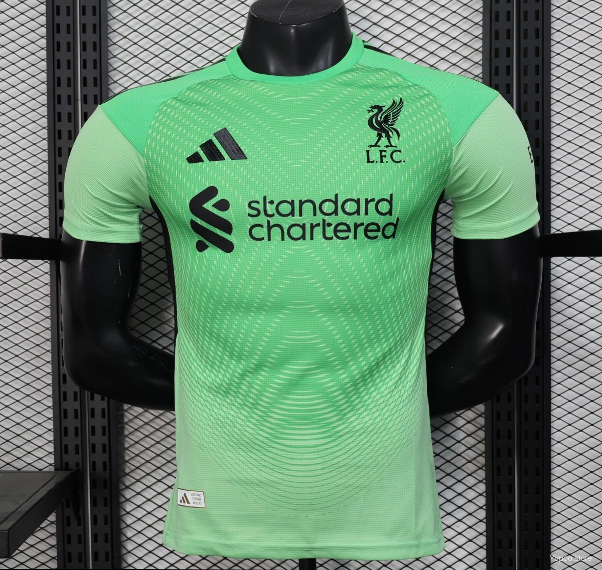25/26 Liverpool Green Goalkeeper Stadium Jersey