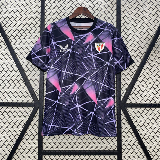 24/25 Athletic Bilbao Purple Soccer Fan Jersey