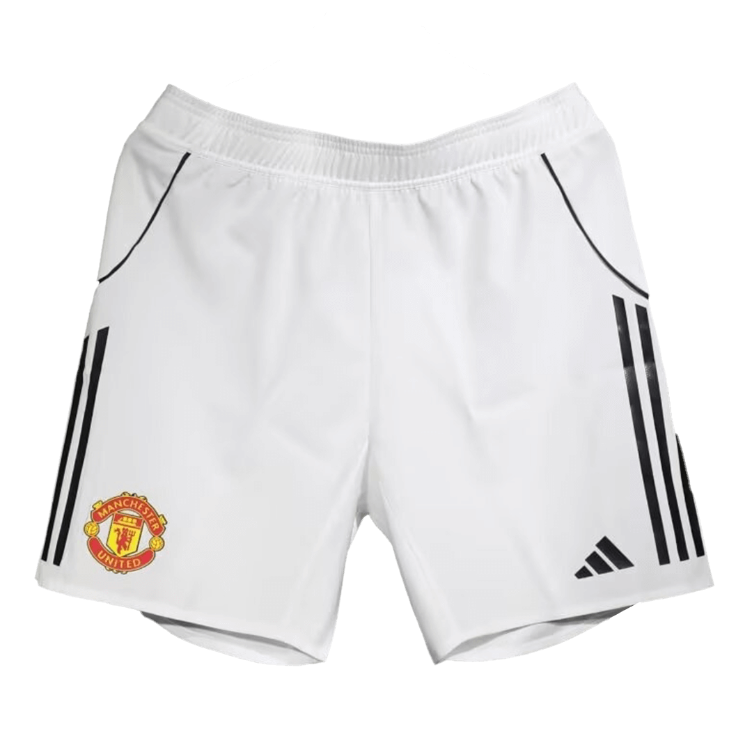Manchester United Home Premium Soccer Shorts 2025/26