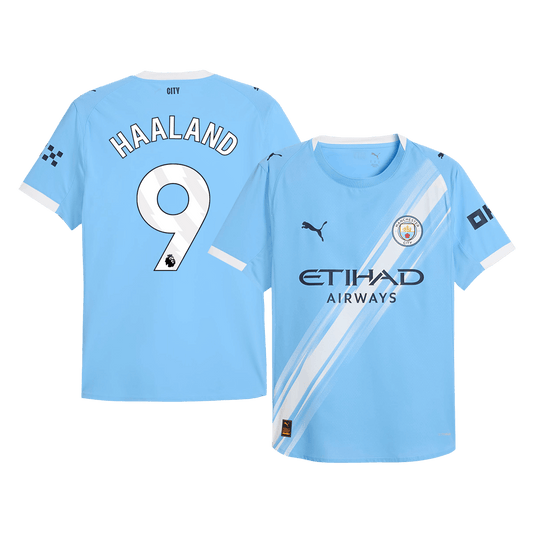 HAALAND #9 Manchester City Home Stadium Jersey 2025/26