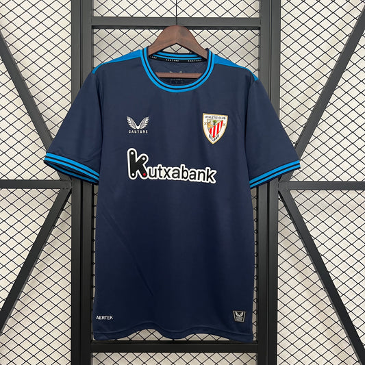 25/26 Athletic Bilbao Away Soccer Fan Jersey