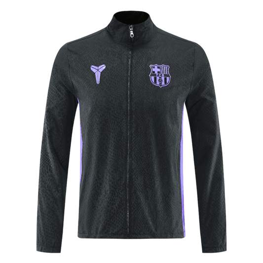 Barcelona Windbreaker Jacket 2025/26 Black
