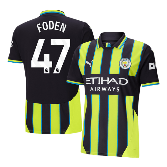 FODEN #47 Manchester City Away Soccer Jersey 2024