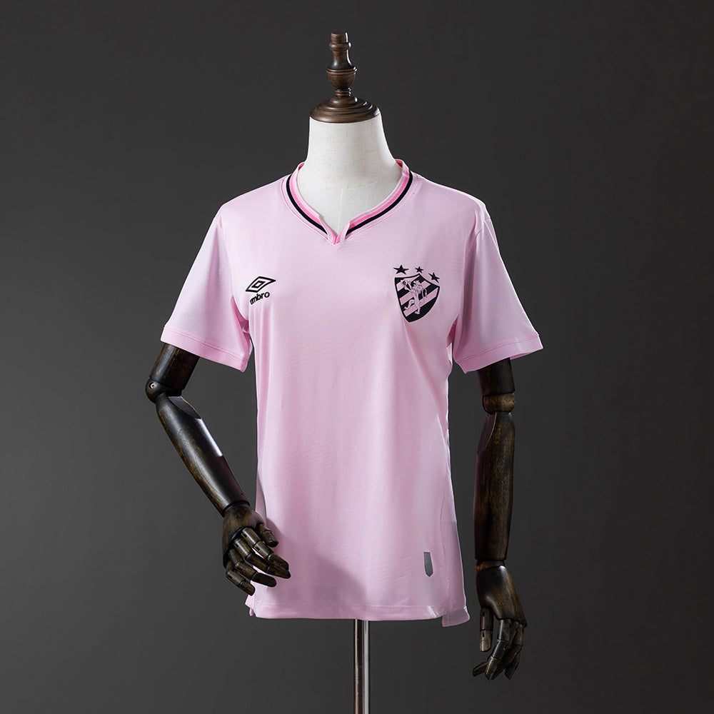 24/25 Sport Recife Women Pink Soccer Fan Jersey